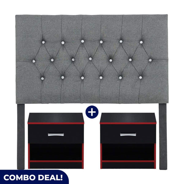 Nikki Headboard Combo 3 NIKKIHB+MW347X2