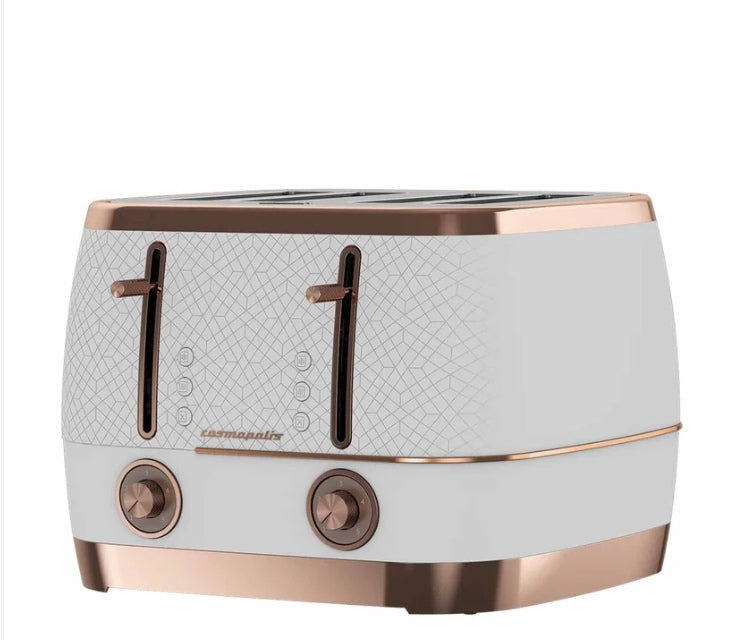 Beko Cosmopolis 4 Slice Toaster - White