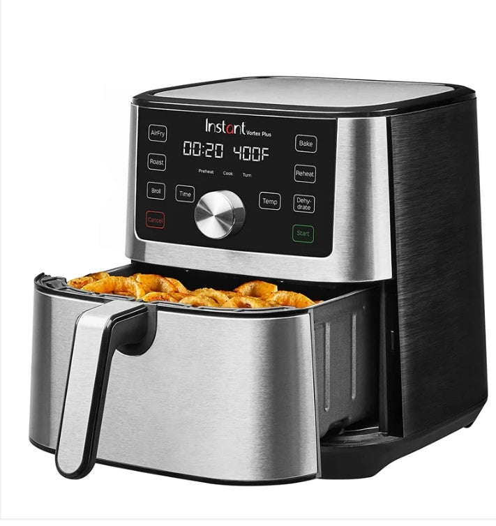Instant Vortex Plus Air Fryer 5.7 Liter - Silver