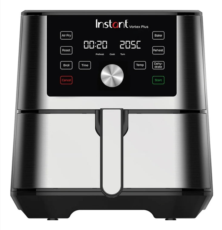 Instant Vortex Plus Air Fryer 5.7 Liter - Silver